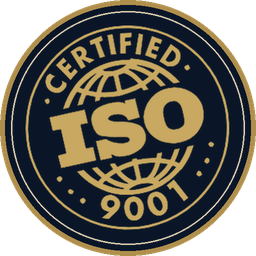 Selo de certificação ISO 9001