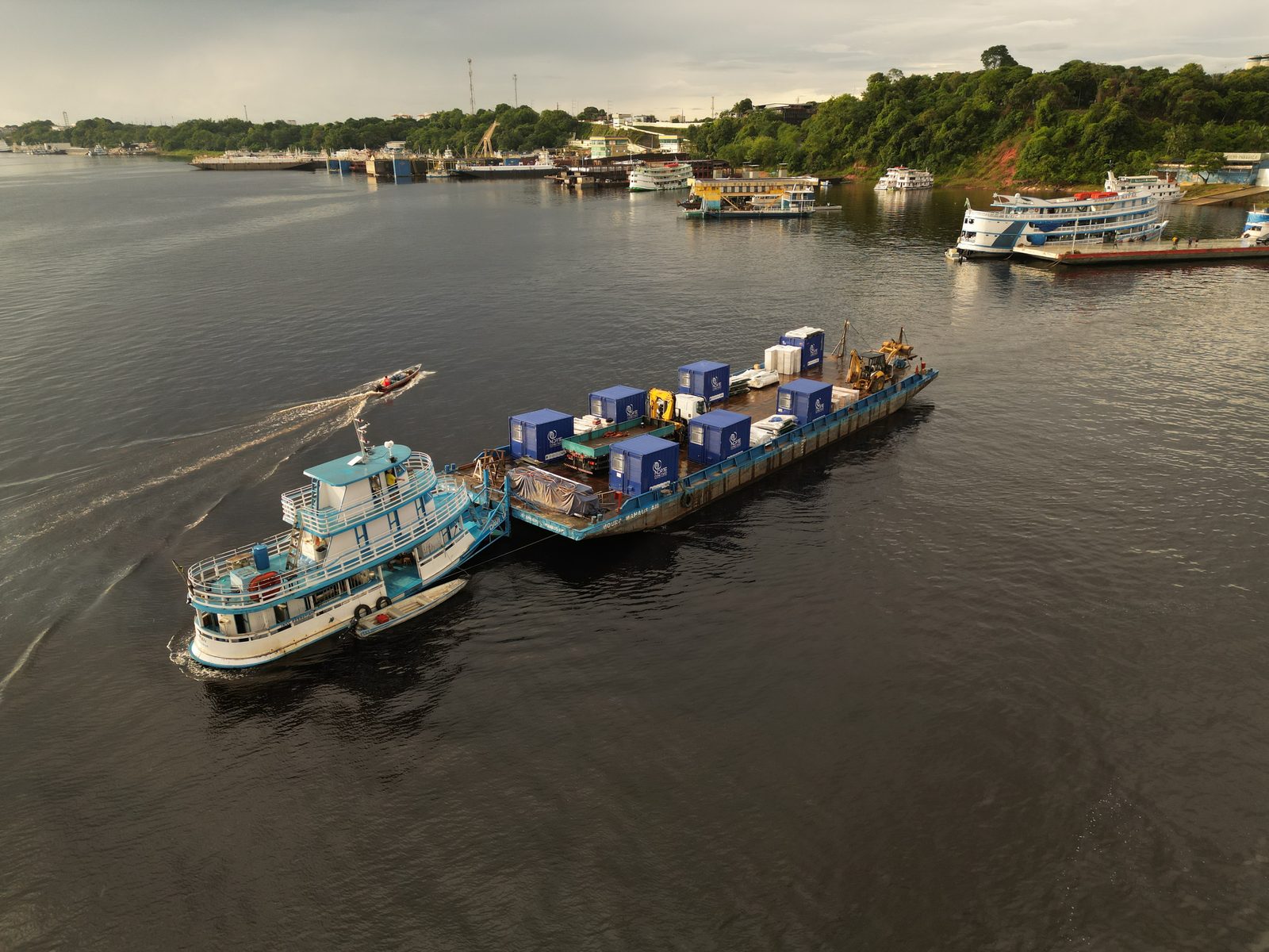 Logística Norte Conectado — Transporte fluvial