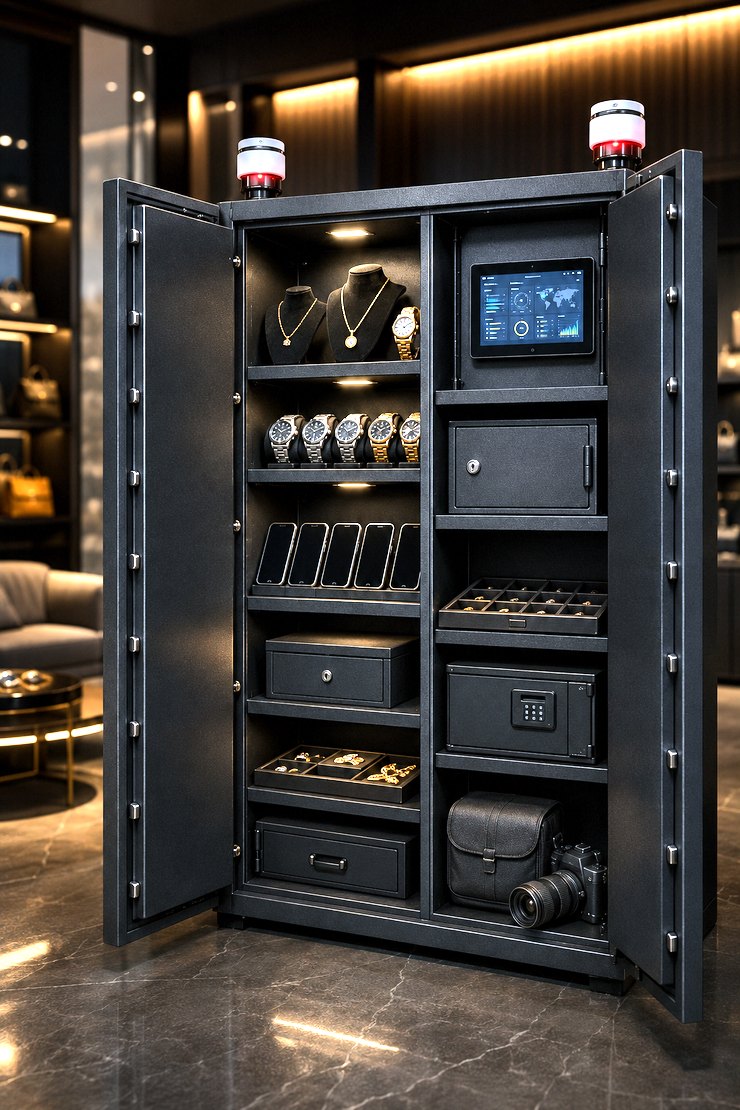 iTitan Safe Store — guarda de valores e mercadorias no varejo