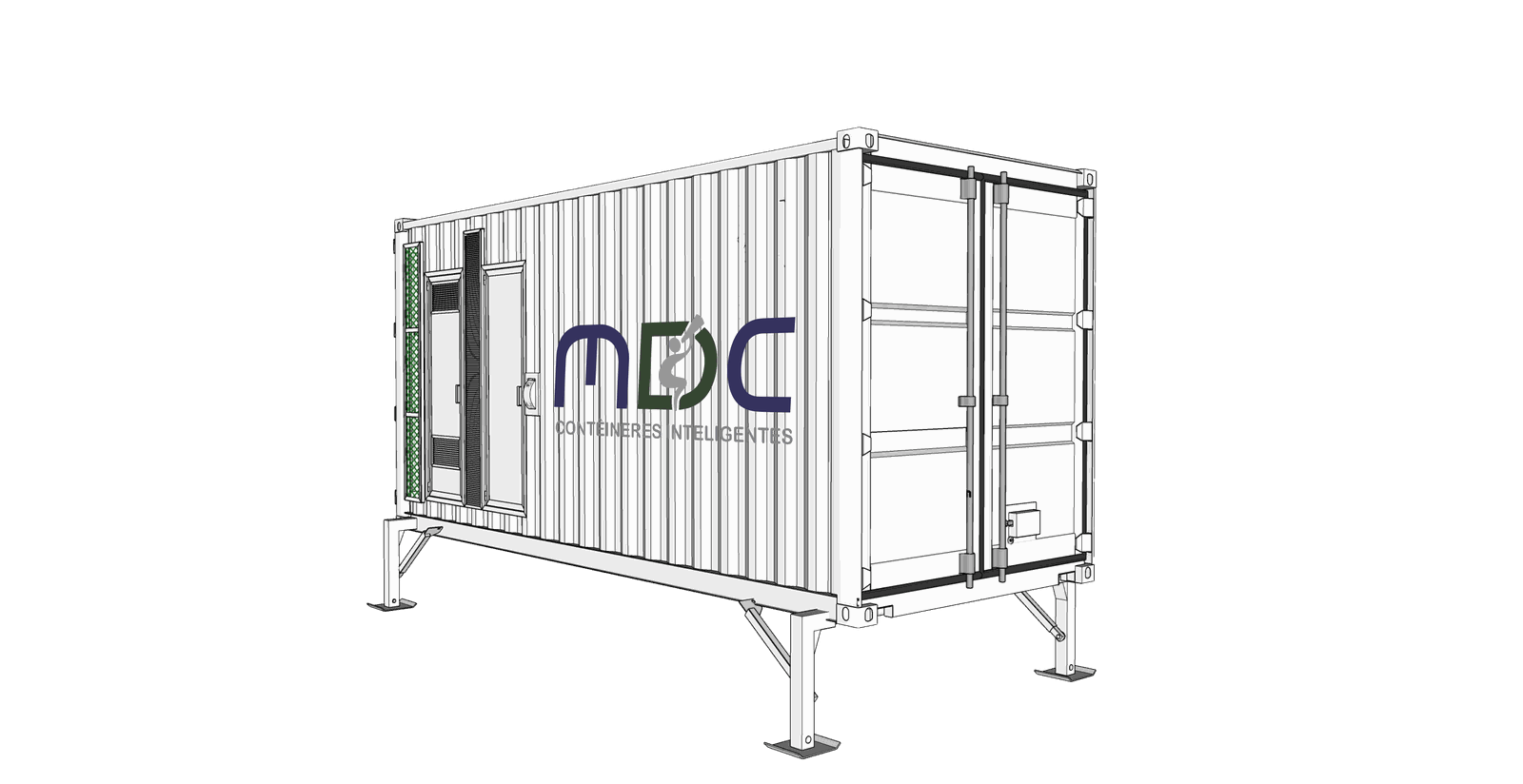 Interior do Data Center MDC