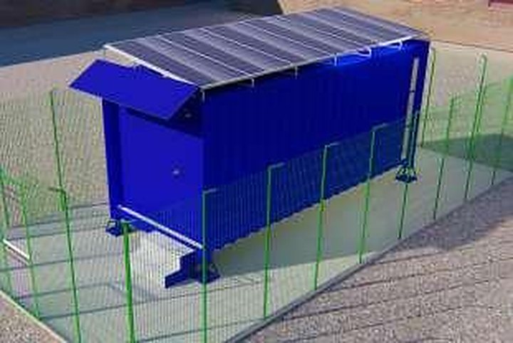 Cobertura solar — Smart Shelter MDC