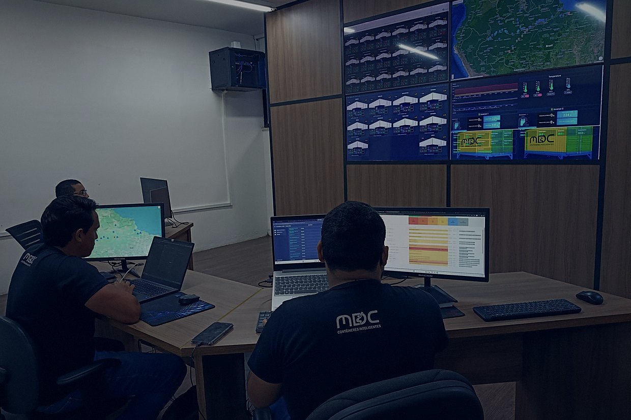 Centro de operações NOC da MDC